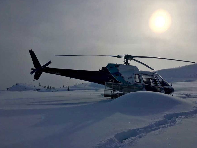 Heliskiing