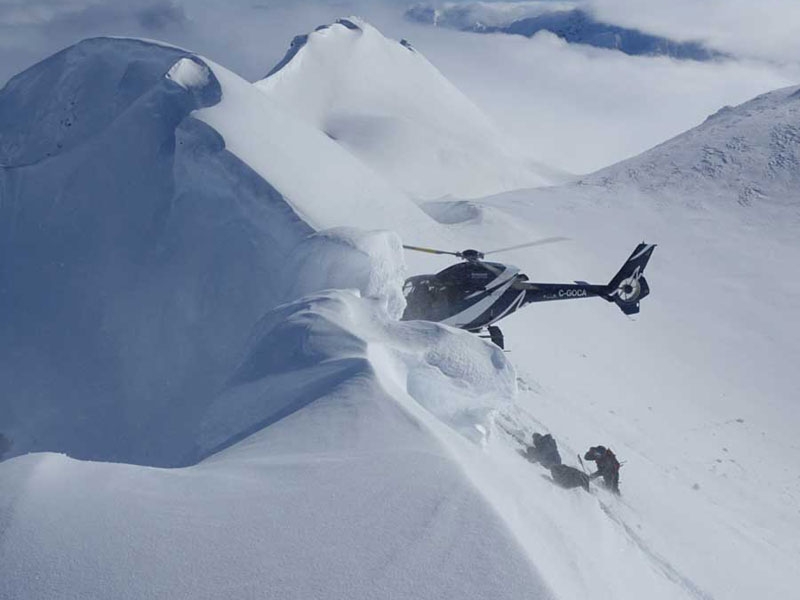 Heliskiing